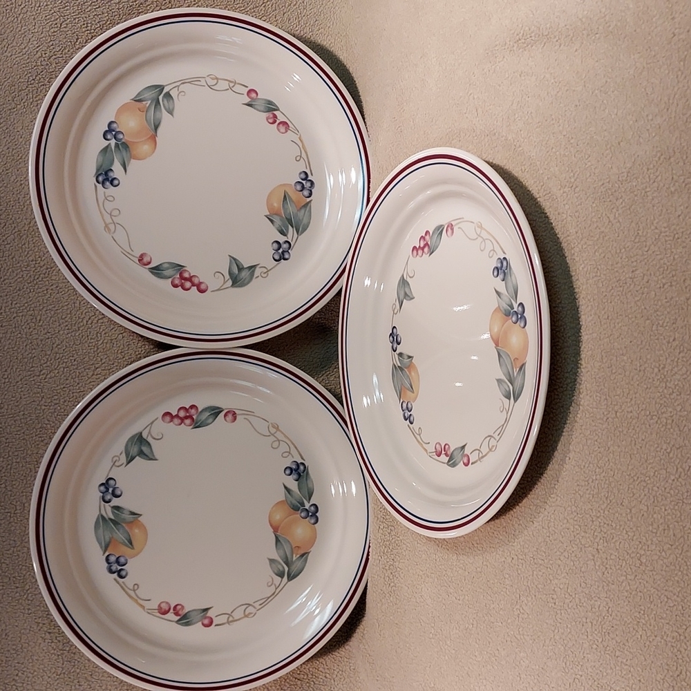 Vintage Corelle Luncheon Plates